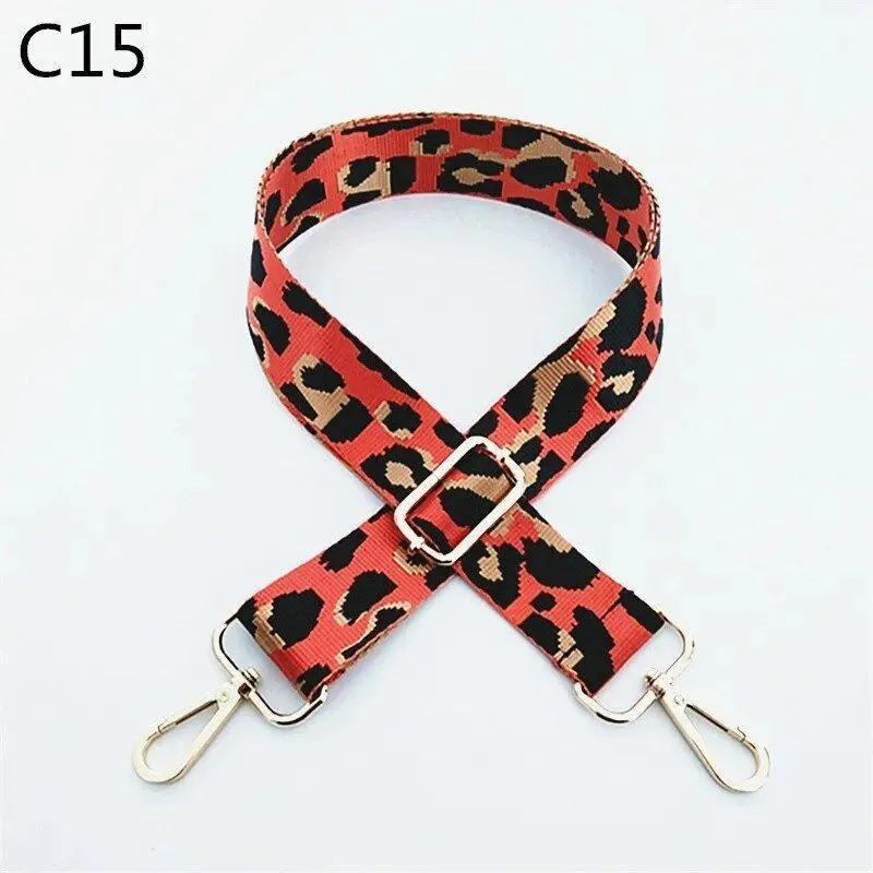 Women's Leopard Print Adjustable Shoulder Strap