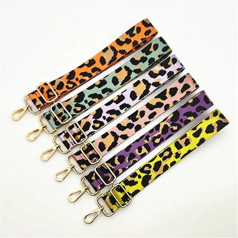 Women's Leopard Print Adjustable Shoulder Strap