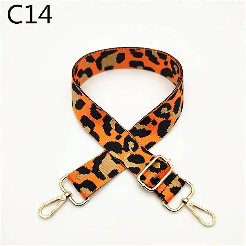 Women's Leopard Print Adjustable Shoulder Strap