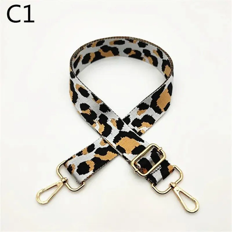 Women's Leopard Print Adjustable Shoulder Strap