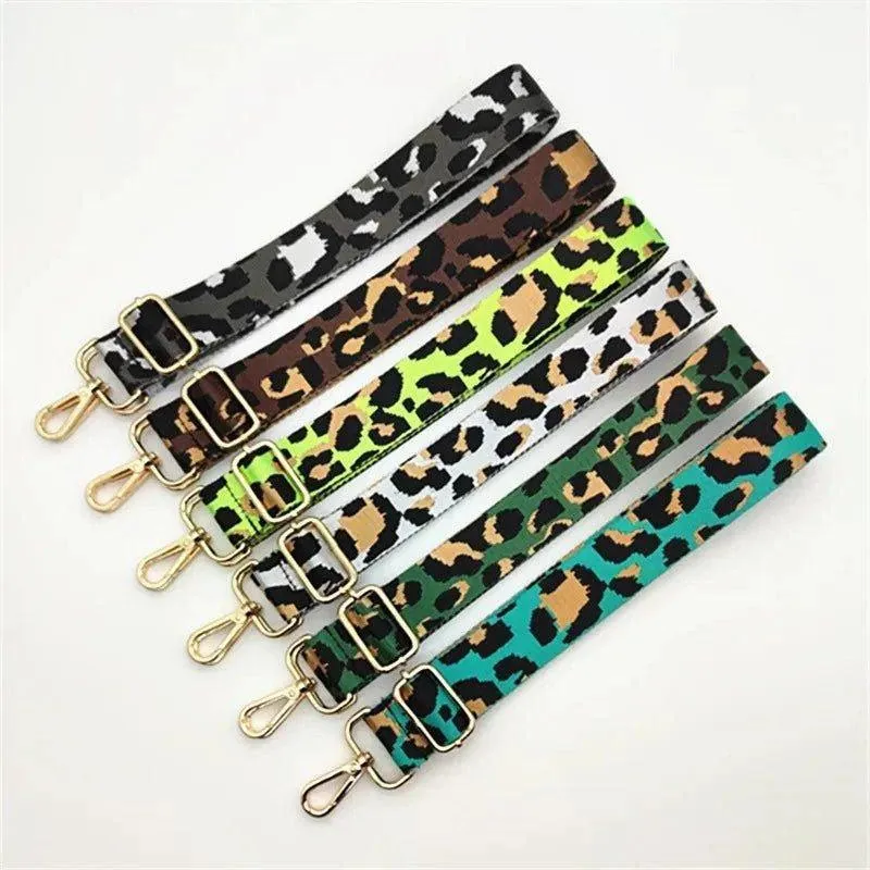 Women's Leopard Print Adjustable Shoulder Strap