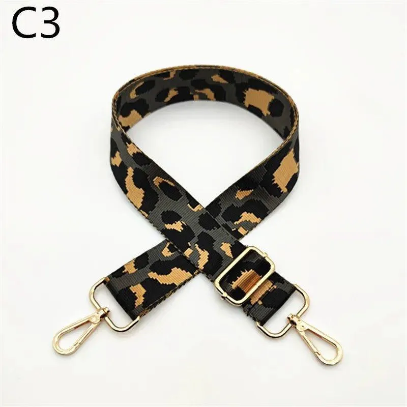 Women's Leopard Print Adjustable Shoulder Strap