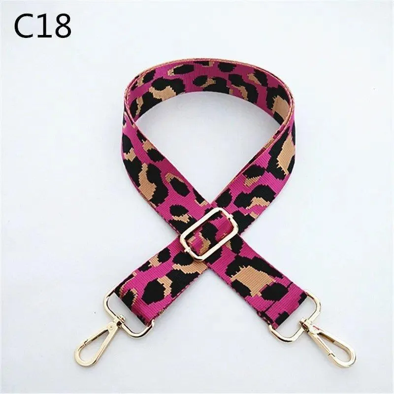 Women's Leopard Print Adjustable Shoulder Strap